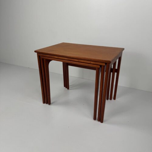 Set of Three Nesting Tables, Denmark, 1960s