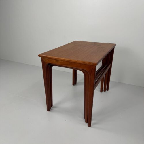 Set of Three Nesting Tables, Denmark, 1960s