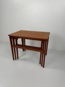 Set of Three Nesting Tables, Denmark, 1960s