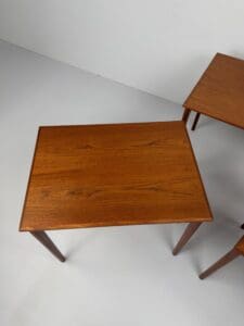 Set of Three Nesting Tables, Denmark, 1960s