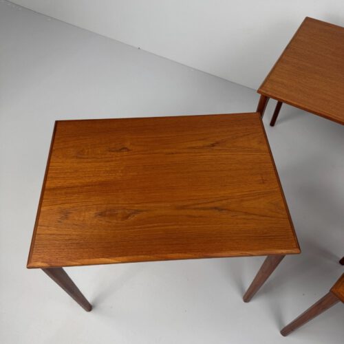 Set of Three Nesting Tables, Denmark, 1960s