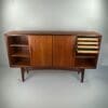 Danish Mid-Century Teak Sideboard – Exceptional Craftsmanship & Sculpted Elegance