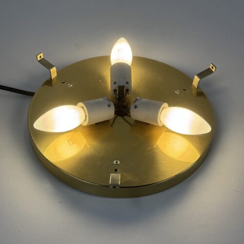 Bubble Glass Flush Mount / Wall Lamp, Germany, 1960s–1970s