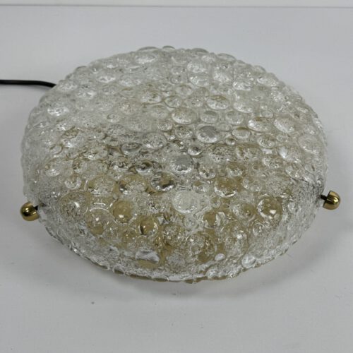 Bubble Glass Flush Mount / Wall Lamp, Germany, 1960s–1970s