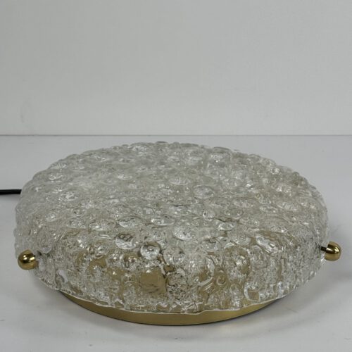 Bubble Glass Flush Mount / Wall Lamp, Germany, 1960s–1970s