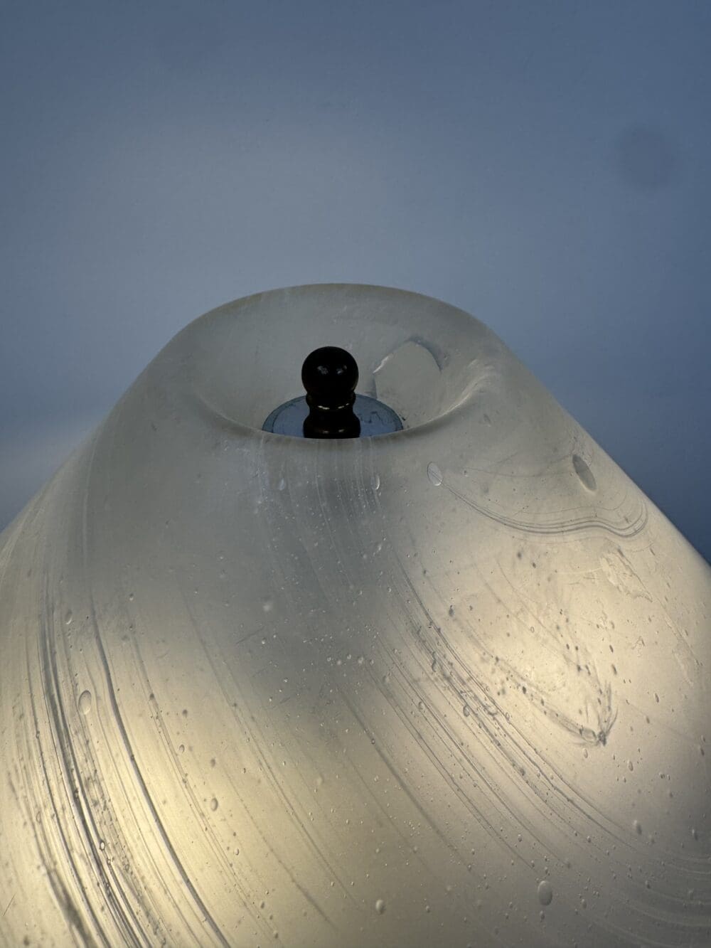 IMG_2613 Peill & Putzler Large Swirl Glass Table Lamp – Germany, 1970s