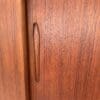 Mid-Century Teak Sideboard – Sliding Doors, Felt-Lined Drawers & Elegant Details
