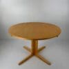 Skovby Denmark Round Extendable Dining Table – Scandinavian Craftsmanship