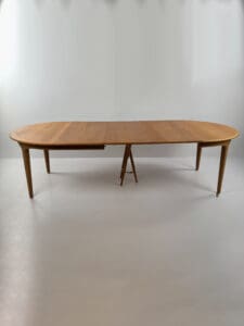 Henning Kjaernulf for Sorø Stolefabrik – Model 62 Extendable Oak Dining Table