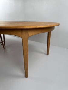 Henning Kjaernulf for Sorø Stolefabrik – Model 62 Extendable Oak Dining Table