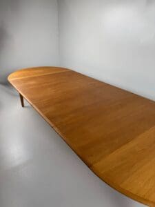 Henning Kjaernulf for Sorø Stolefabrik – Model 62 Extendable Oak Dining Table