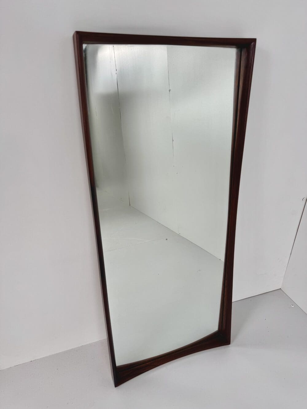 IMG_4713 Danish Rosewood Wall Mirror – Elegant Organic Curves