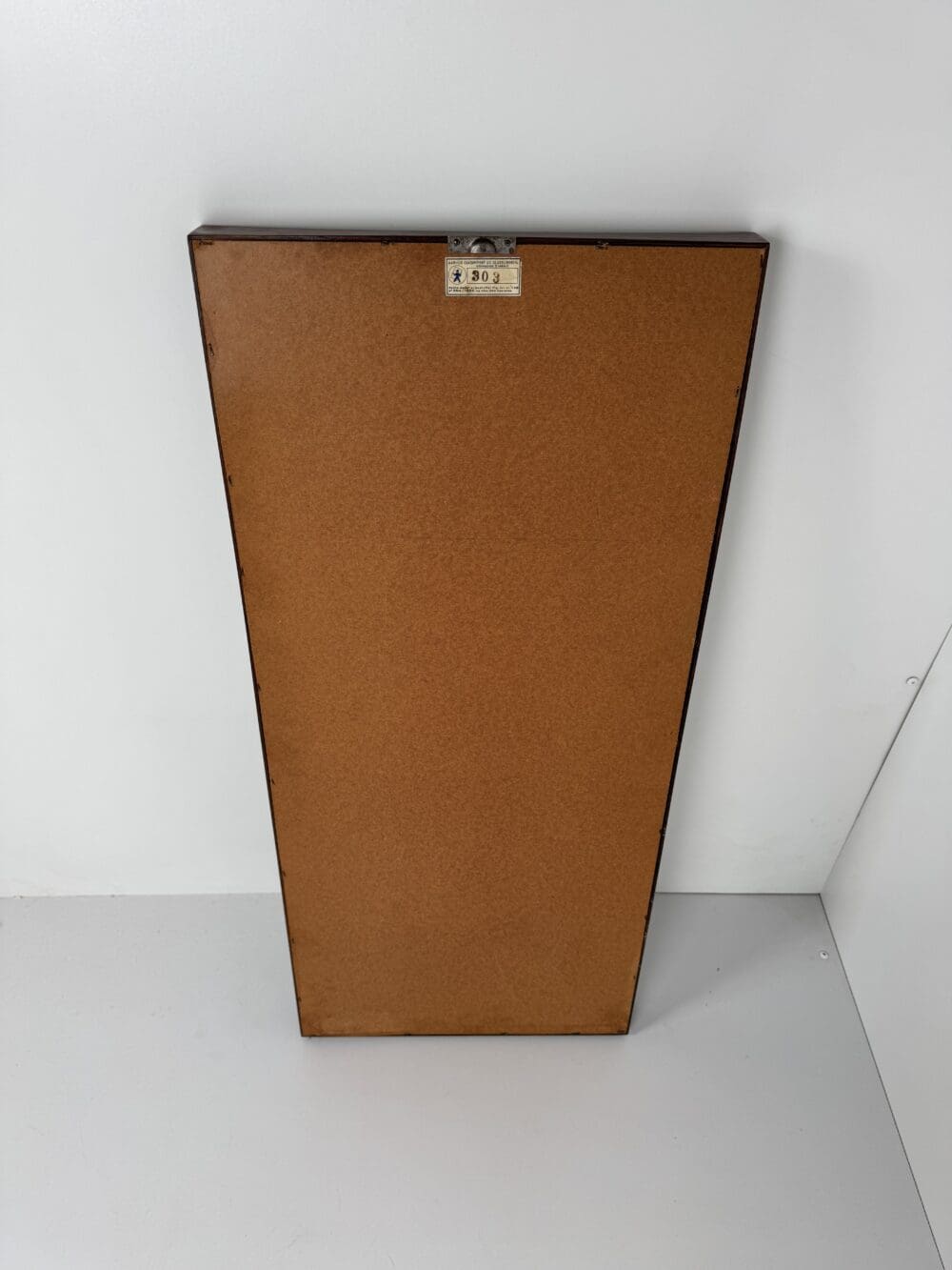 IMG_4715 Danish Rosewood Wall Mirror – Elegant Organic Curves