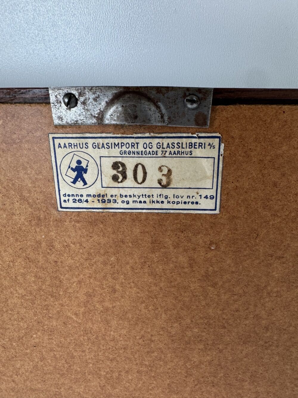 IMG_4716 Danish Rosewood Wall Mirror – Elegant Organic Curves