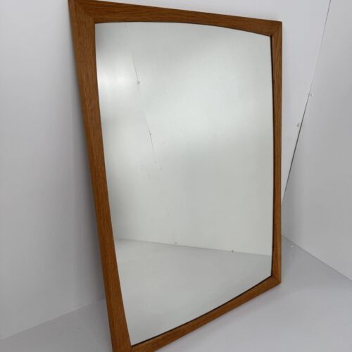 Model 104 Oak Wall Mirror, Aksel Kjersgaard, Denmark, 1960s