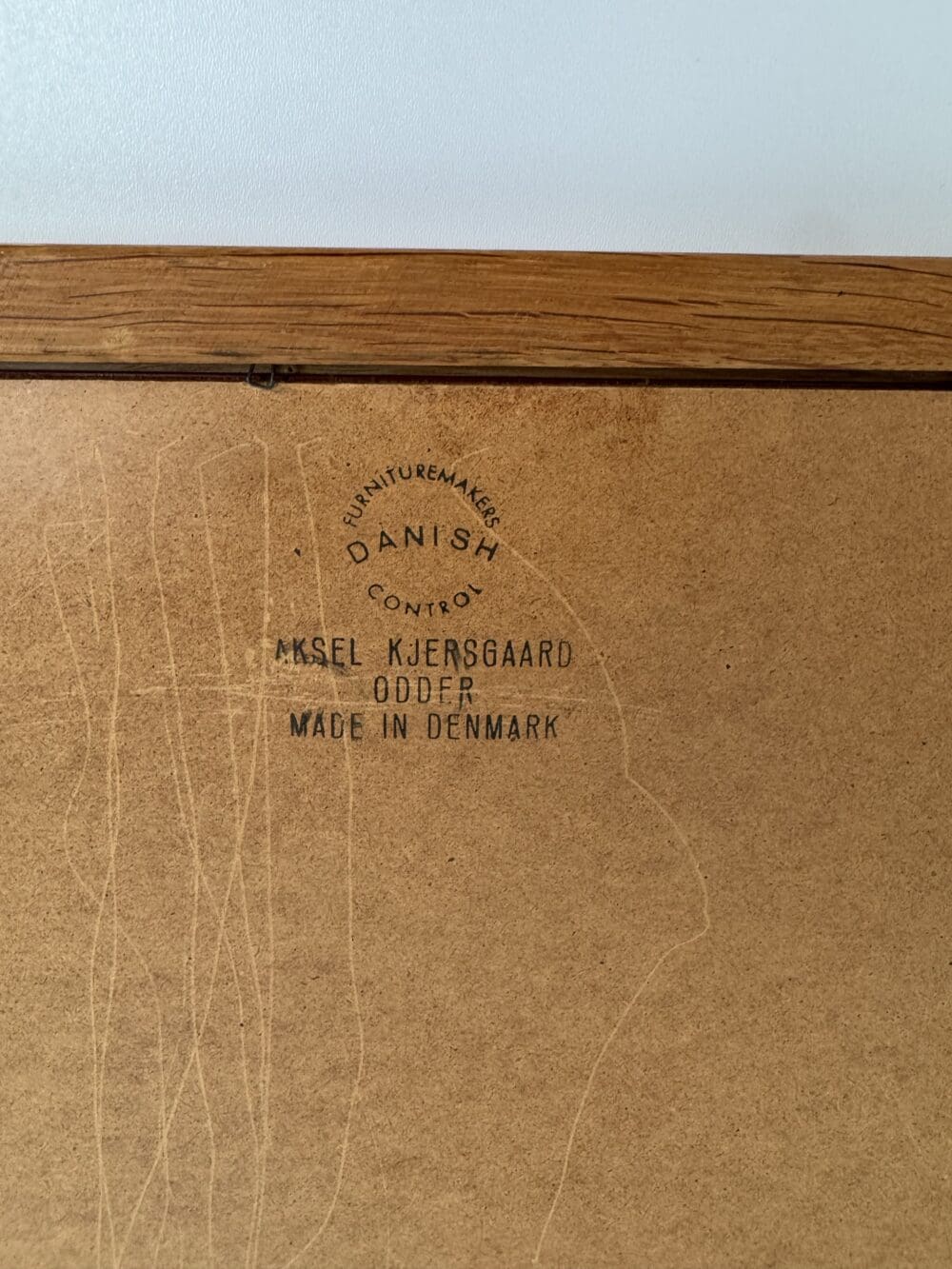 Aksel Kjersgaard Oak Wall Mirror – Danish Modern Simplicity