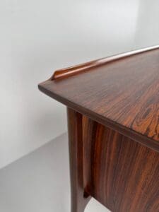 Svend Aage Madsen Rosewood Executive Desk for H.P. Hansen – Danish Modern Masterpiece