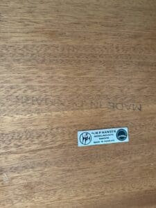Svend Aage Madsen Rosewood Executive Desk for H.P. Hansen – Danish Modern Masterpiece