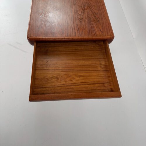 Johannes Andersen Coffee Table for CF Christensen – Danish Modern with Hidden Functionality