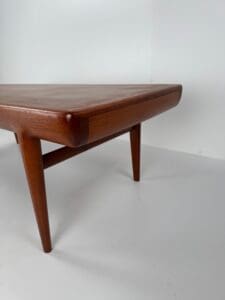 Johannes Andersen Coffee Table for CF Christensen – Danish Modern with Hidden Functionality