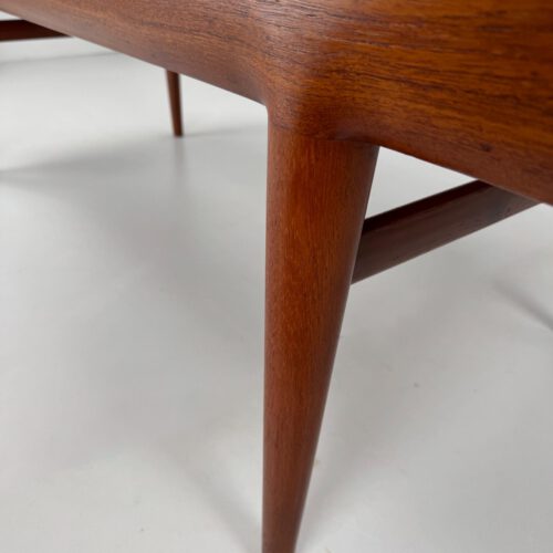 Johannes Andersen Coffee Table for CF Christensen – Danish Modern with Hidden Functionality