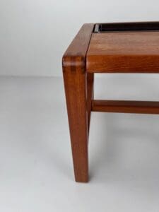 Solid Teak Side Table with Planter – Salling Stolefabrik Denmark