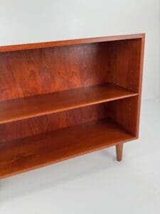 Danish teak bookcase by Søborg Møbler – classic Scandinavian simplicity