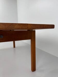 Solid Oak Coffee Table, Hans J. Wegner for Andreas Tuck, Denmark, 1960s