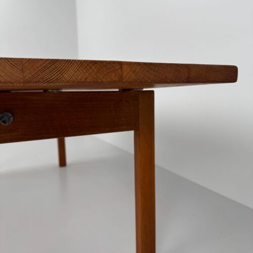 Solid Oak Coffee Table, Hans J. Wegner for Andreas Tuck, Denmark, 1960s