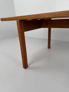 Solid Oak Coffee Table, Hans J. Wegner for Andreas Tuck, Denmark, 1960s