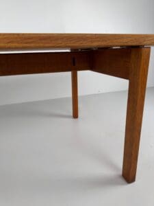 Solid Oak Coffee Table, Hans J. Wegner for Andreas Tuck, Denmark, 1960s