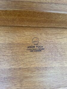 Solid Oak Coffee Table, Hans J. Wegner for Andreas Tuck, Denmark, 1960s