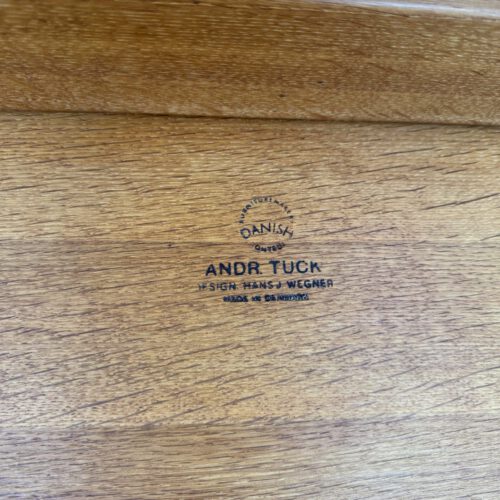 Solid Oak Coffee Table, Hans J. Wegner for Andreas Tuck, Denmark, 1960s