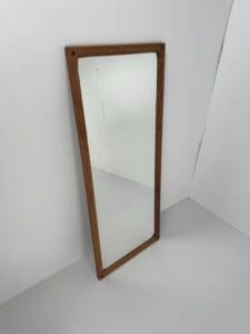 Model 165 Oak Wall Mirror, Aksel Kjersgaard, Denmark, 1960s