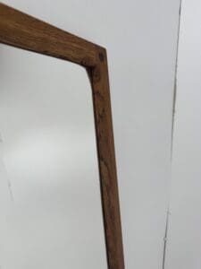 Model 165 Oak Wall Mirror, Aksel Kjersgaard, Denmark, 1960s