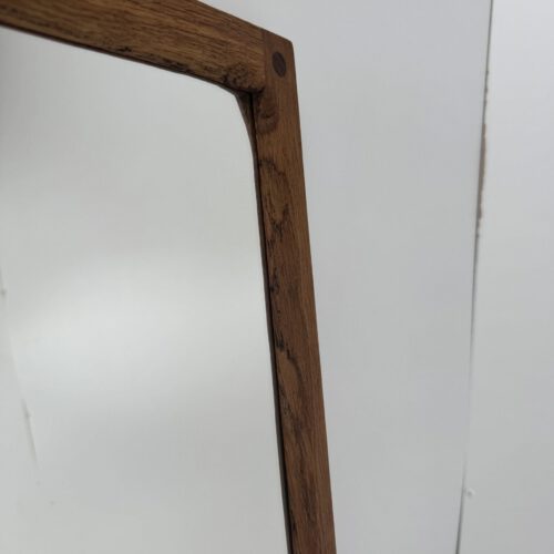 Model 165 Oak Wall Mirror, Aksel Kjersgaard, Denmark, 1960s