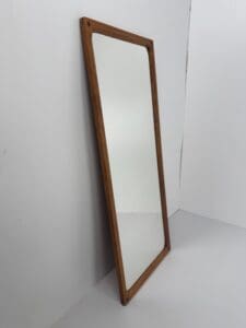 Model 165 Oak Wall Mirror, Aksel Kjersgaard, Denmark, 1960s