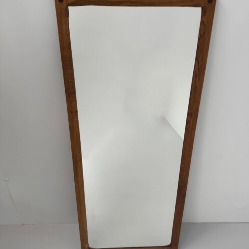 Model 165 Oak Wall Mirror, Aksel Kjersgaard, Denmark, 1960s