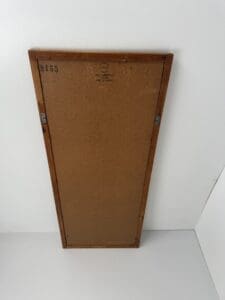 Model 165 Oak Wall Mirror, Aksel Kjersgaard, Denmark, 1960s