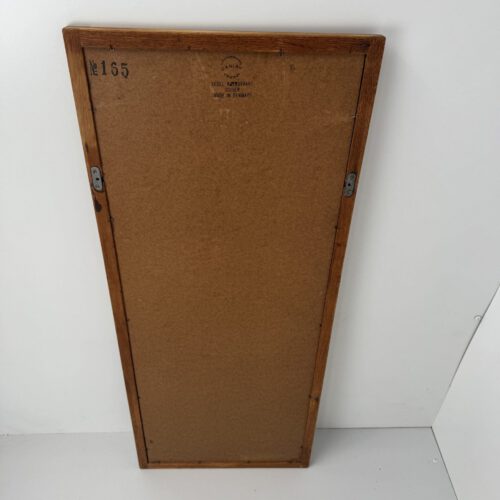 Model 165 Oak Wall Mirror, Aksel Kjersgaard, Denmark, 1960s