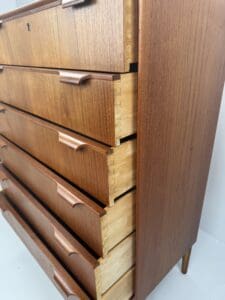 Scandinavian Teak Chest of Drawers, Scandinavia, 1960s