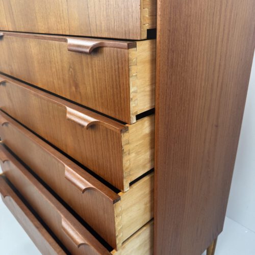 Scandinavian Teak Chest of Drawers, Scandinavia, 1960s