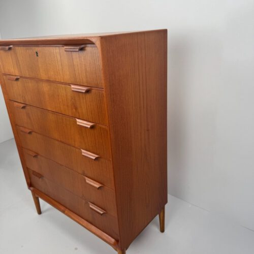 Scandinavian Teak Chest of Drawers, Scandinavia, 1960s
