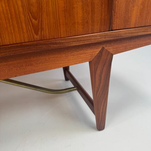 Kurt Løvig for Faarup Møbelfabrik Danish Credenza – Sculptural Teak Masterpiece