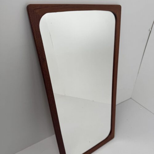 Danish Teak Wall Mirror, Denmark, 1960s
