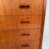 Danish Teak Chest of Drawers – Sleek Mid-Century Craftsmanship