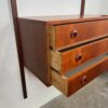 Danish Teak Wall System – Minimalist Modular Design