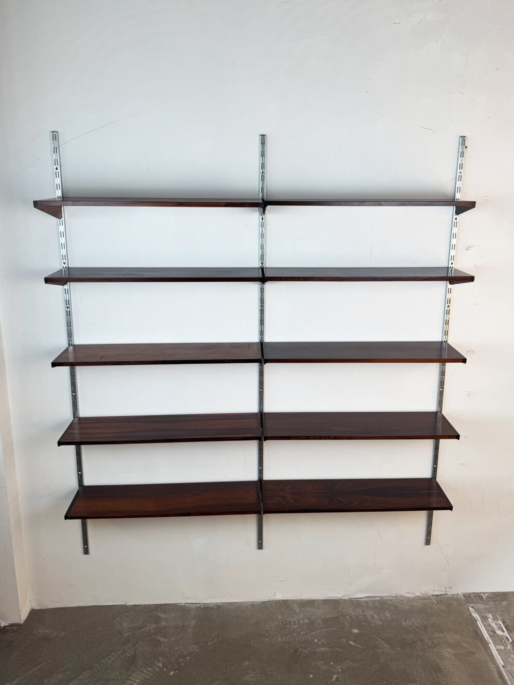 Kai Kristiansen Rosewood Wall System by Feldballes Møbelfabrik – Danish Modular Elegance