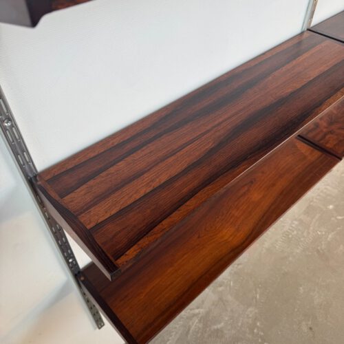 Rosewood Wall System, Kai Kristiansen, Denmark, 1960s