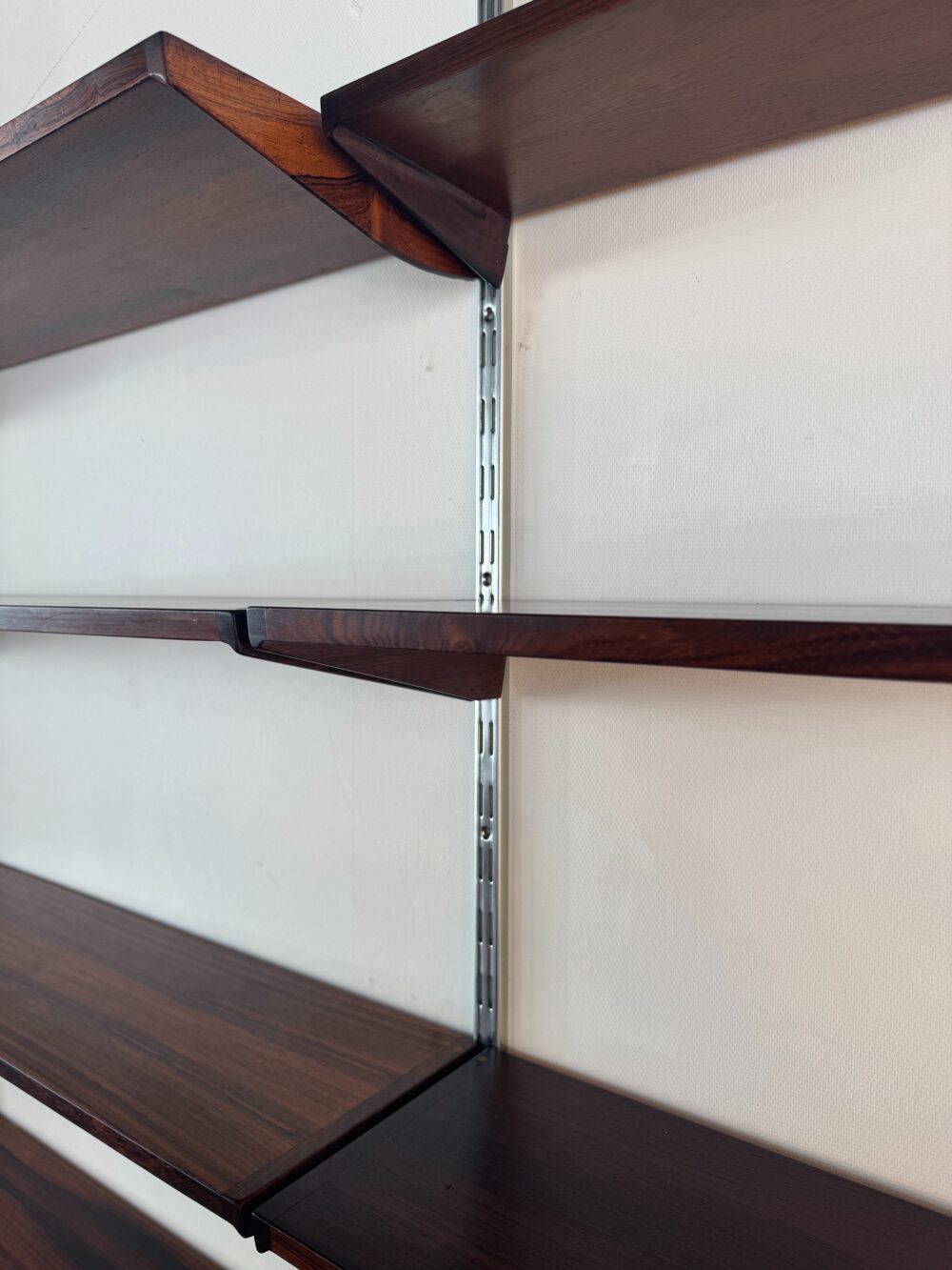 Kai Kristiansen Rosewood Wall System by Feldballes Møbelfabrik – Danish Modular Elegance